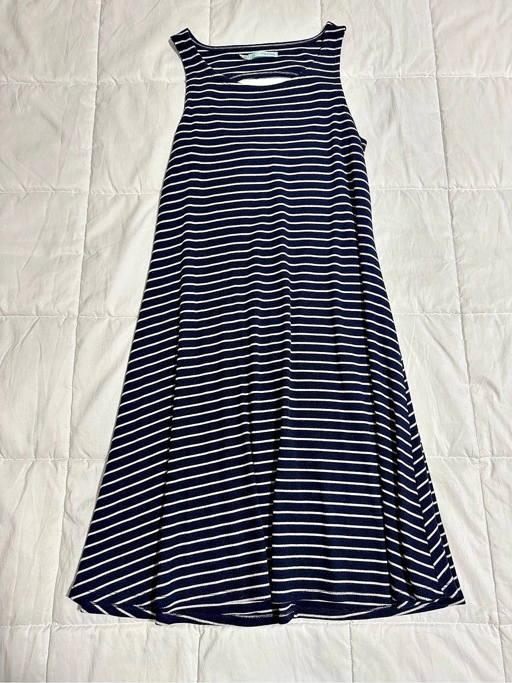 Maurice’s Striped Casual Dress in Navy & White